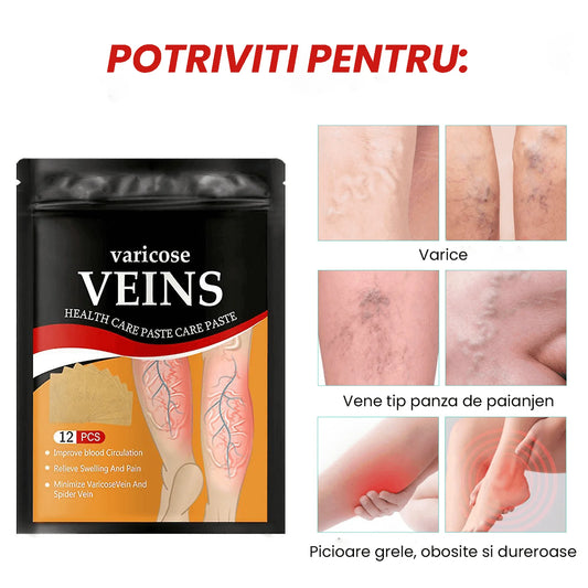 Set de plasturi pentru vene varicoase