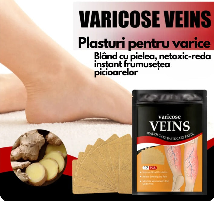 Set de plasturi pentru vene varicoase