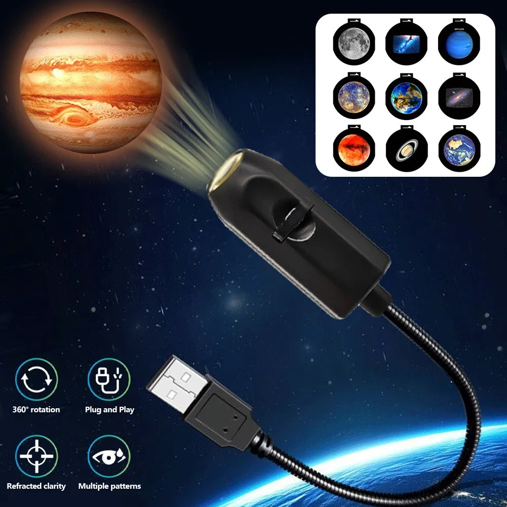 Proiector Magic cu Planete si Stele ✨